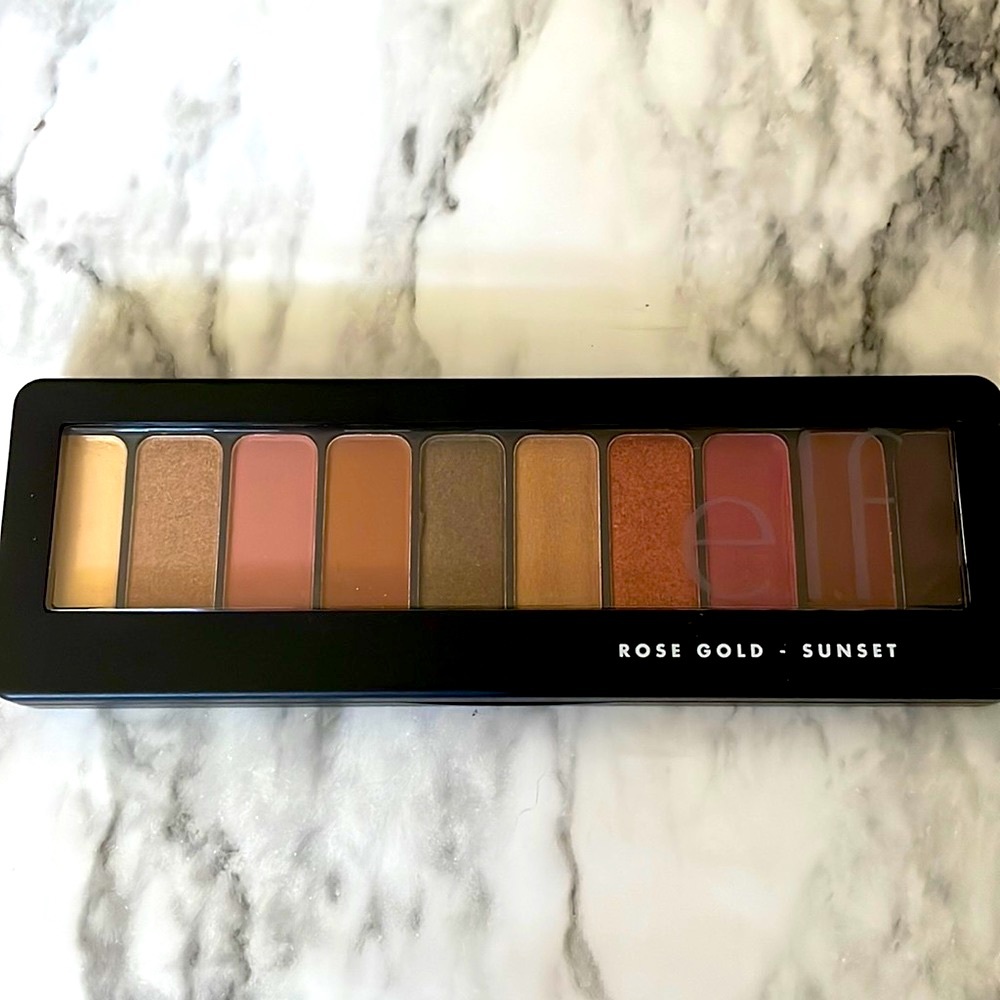 Elf eyeshadow pallet - Rose Gold - Sunset